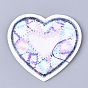 Computerized Embroidery Cloth Iron On Patches, Costume Accessories, Appliques, Heart