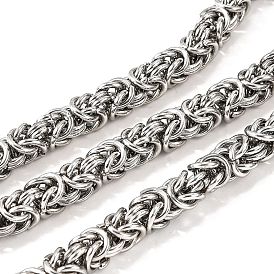 304 цепи с узловыми звеньями из нержавеющей стали, несварные, с катушкой