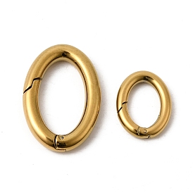 304 пружинные кольца из нержавеющей стали, ионное покрытие (ip), овальные