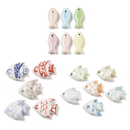 Ручной фарфоровые керамические шарики, пастельный фарфор