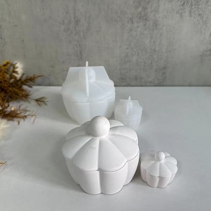 Food-Grade Silicone Storage Box Mold, Resin Casting Molds, for UV Resin, Epoxy Resin Craft Making, Flower & Octagon