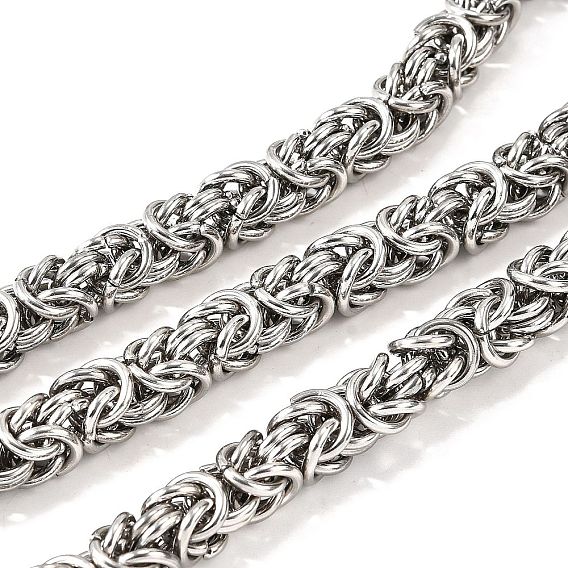 304 цепи с узловыми звеньями из нержавеющей стали, несварные, с катушкой