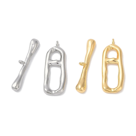 Латуни Переключить застежками, без кадмия, без никеля и без свинца, овальные