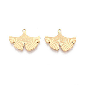 Текстурированные 304 подвески из нержавеющей стали в форме листа, ионное покрытие (ip)