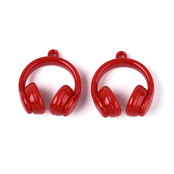 Непрозрачные акриловые подвески, подвески для наушников