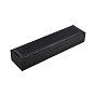 PU Leather Pendant Box, with Foam Mat, Rectangle