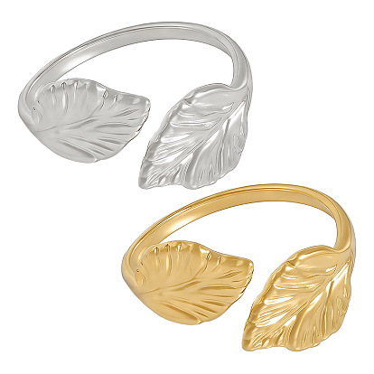 304 открытые кольца-манжеты из нержавеющей стали для женщин, лист
