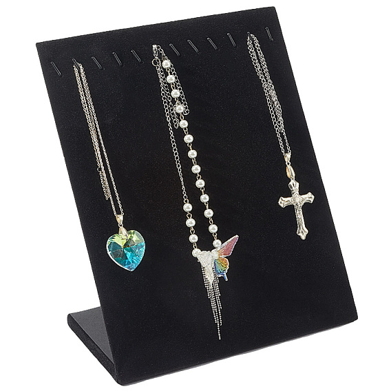 Органайзеры для бархатных браслетов, витрины для ювелирных изделий, прямоугольные