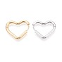Серьги из 304 нержавеющей стали, сердце