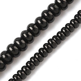 Природным углем кварцевых нитей бисера, рондель