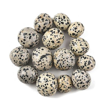 Натуральные далматинские бусы, обваленные камни, нет отверстий / незавершенного, самородки