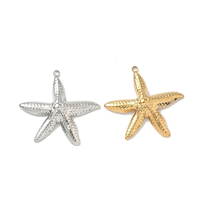 304 подвески из нержавеющей стали, прелести морская звезда