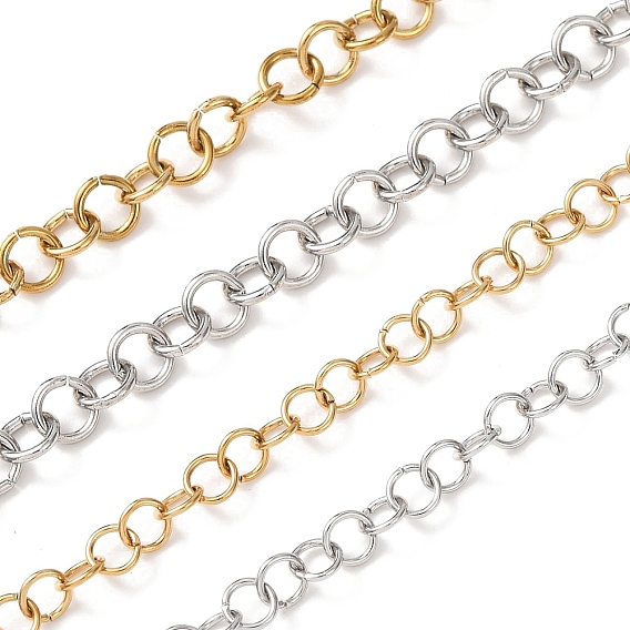 304 из нержавеющей стали цепи Роло, несварные, с катушкой