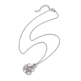 304 Stainless Steel Cable Chains Cable Necklaces, Pendant Necklaces