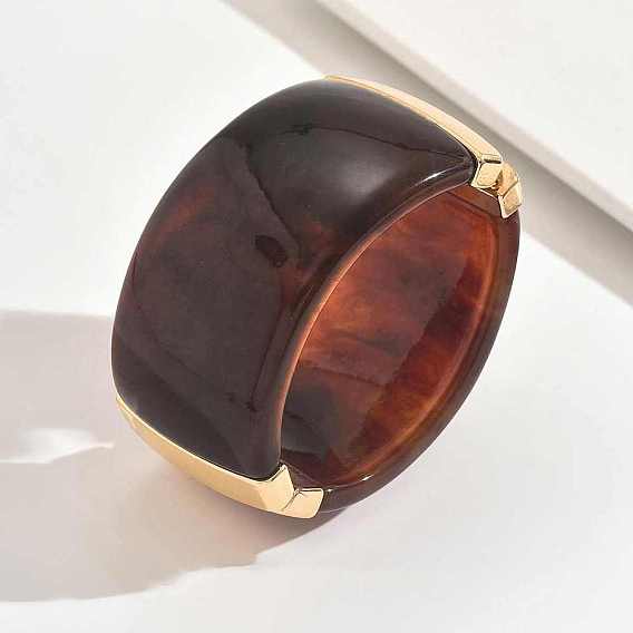 Акриловые браслеты, широкие браслеты для женщин, кольцо