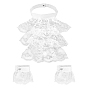Detachable Lace False Collar & Oversleeves Sets, DIY Garment Accessories
