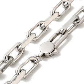 304 Stainless Steel Cable Chain Necklaces