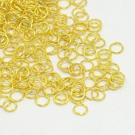 Jewelry Findings, Cadmium Free & Lead Free, Brass Jump Rings, Open Jump Rings, 0.5mm Thick