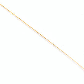 Fil de cuivre, rond texturé, plaqué longue durée, or