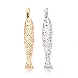 Латунные подвески, рыба