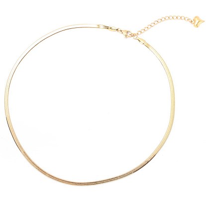 Snake Bone Choker Necklace - Minimalist, Trendy, Non-fading, Collarbone Chain.