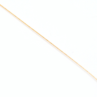 Fil de cuivre, rond texturé, plaqué longue durée, or