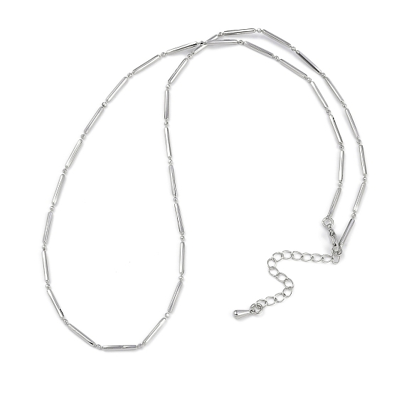 Стойка гальванизированная латунь звено цепи ожерелья для женщин, долговечный, без свинца и без кадмия