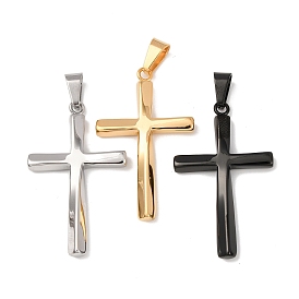 304 подвески из нержавеющей стали, крестик, твист