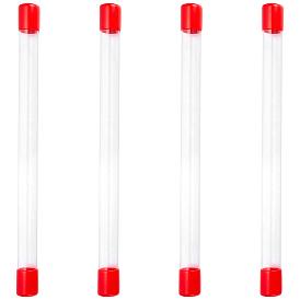 Прозрачные контейнеры для пластиковых шариков из ПВХ, с крышкой