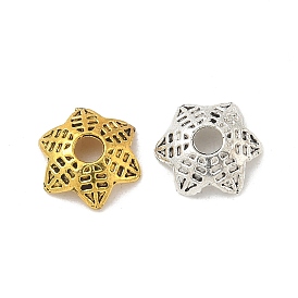 Alloy Spacer Beads, Cadmium Free & Lead Free, Flower