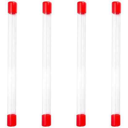 Прозрачные контейнеры для пластиковых шариков из ПВХ, с крышкой