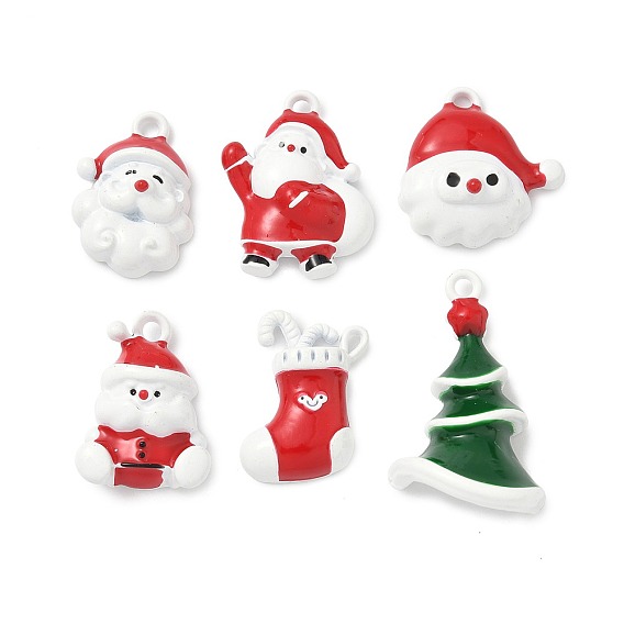 Подвески из эмали и сплава, Рождество