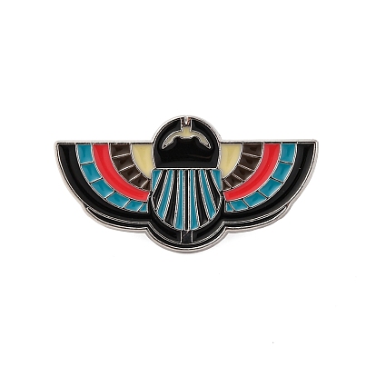 Broches en alliage, épingles en émail représentant un aigle