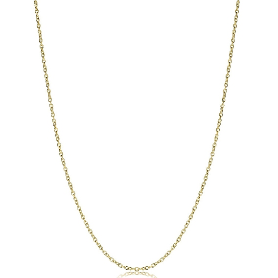 Iron Cable Chain Necklaces, for Beadable Necklace Making