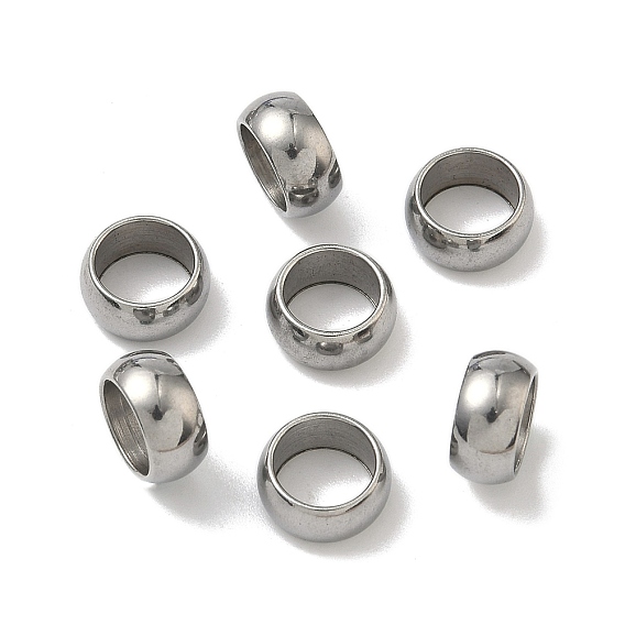 Устойчивы к потускнению 304 бусины из нержавеющей стали, рондель