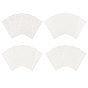 20Pcs 4 Styles Hollow Out Craft Paper, Rectangle