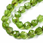 Perles naturelles, perles de jade , teint, facette, étoiles coupées perles rondes
