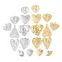 10 шт. 304 подвески из нержавеющей стали, шарма сердца