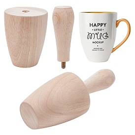 Деревянные формы для чашек, чашка наковальня, Инструмент для формирования чашек из фарфоровой керамической глины