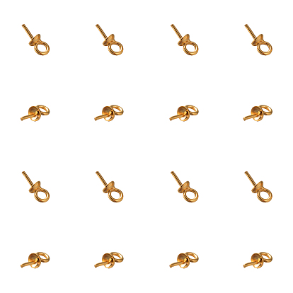 304 кулоны булавки жемчужные колышки стаканчики нержавеющие, для изготовления наполовину просверленных бус