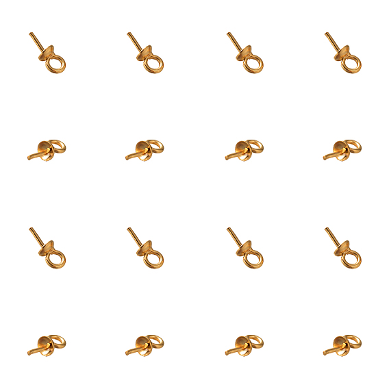 304 кулоны булавки жемчужные колышки стаканчики нержавеющие, для изготовления наполовину просверленных бус