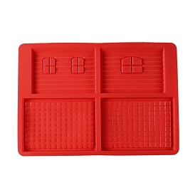 Cake DIY Food Grade Silicone Mold, Cake Molds (Random Color is not Necessarily The Color of the Picture)
