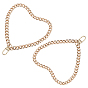 Iron Handbag Cable Chain Tape, with Swivel Clasp, Bag Replacement Accessoris