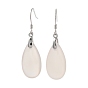 Natural Agate Dangle Earrings for Women, with Sterling Silver Pins