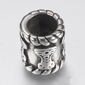304 Stainless Steel Beads, Column