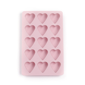 Food Grade Silicone Molds, Fondant Molds, Ice Cube Molds, For DIY Cake Decoration, Chocolate, Candy, UV Resin & Epoxy Resin Jewelry Making, Heart