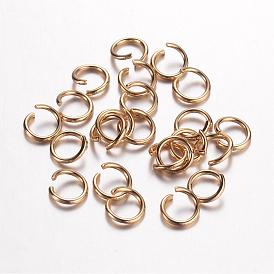 304 Stainless Steel Jump Rings, Ring, Open Jump Rings