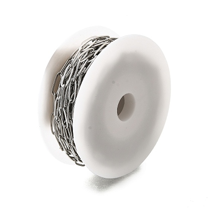 304 цепи из нержавеющей стали, тянутые удлиненные кабельные цепи, пайки, с катушкой