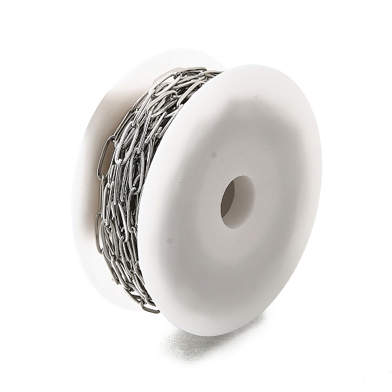 304 цепи из нержавеющей стали, тянутые удлиненные кабельные цепи, пайки, с катушкой