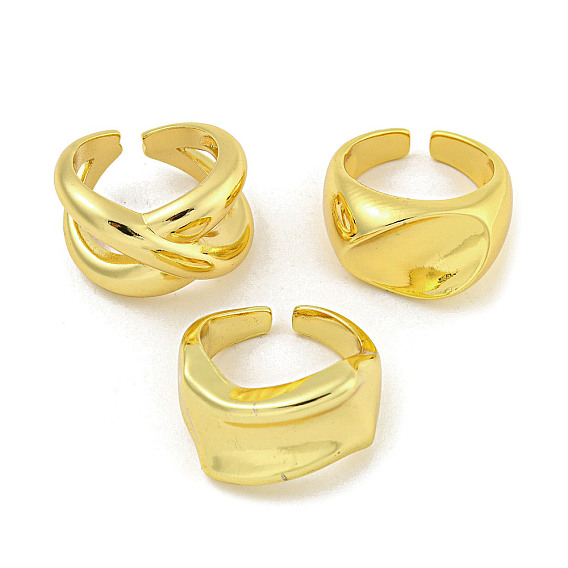 Латунные кольца-манжеты для женщин, без кадмия и без свинца